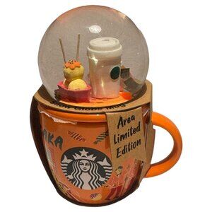 STARBUCKS Osaka Area Demi Tasse & Snow Globe Espresso 89 ml Limited TAKOYAKI